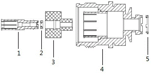 一种内外导体一体焊接射频同轴连接器的制作方法