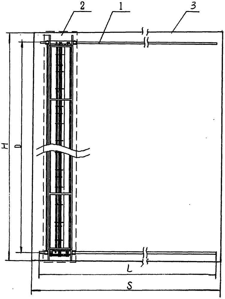 水稻育秧棚室内轨道纵向安装结构的制作方法