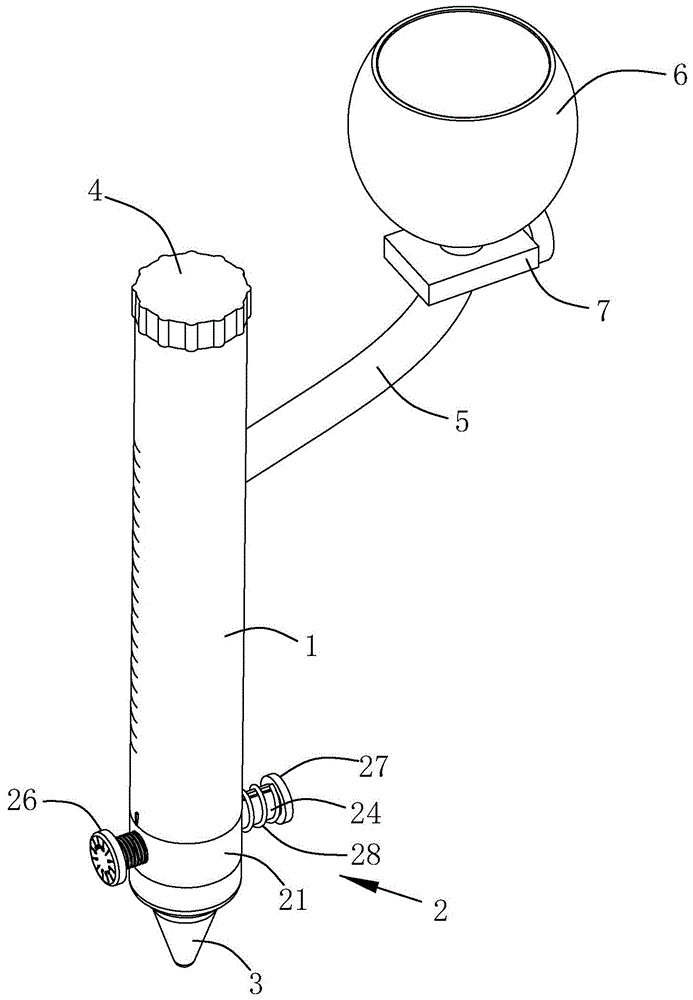 一种便于调节滴定液单次滴出体积的碱式滴定管的制作方法