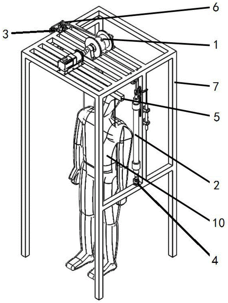 一种动态悬吊式体重支持系统的制作方法