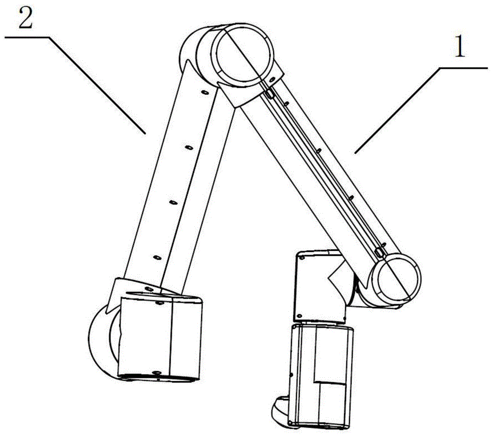 一种实现工具自动换接的室外带电作业机器人机械臂的制作方法