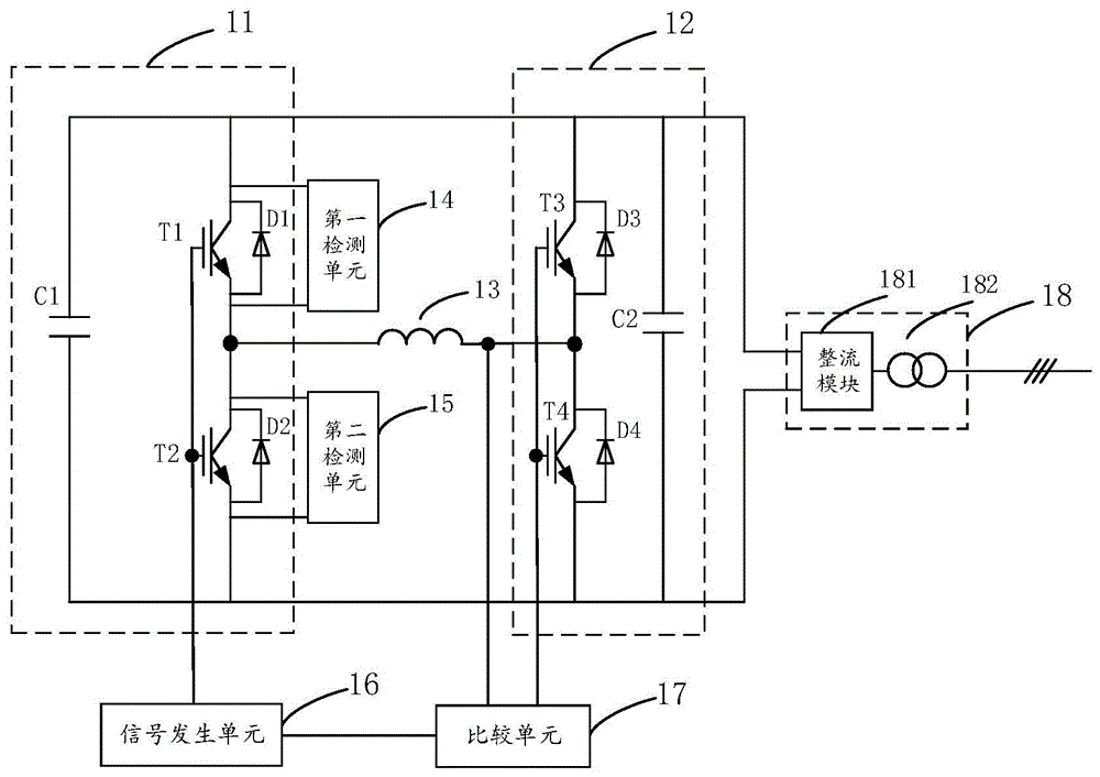 MMC子模块的功率循环加速试验装置及其控制方法与流程