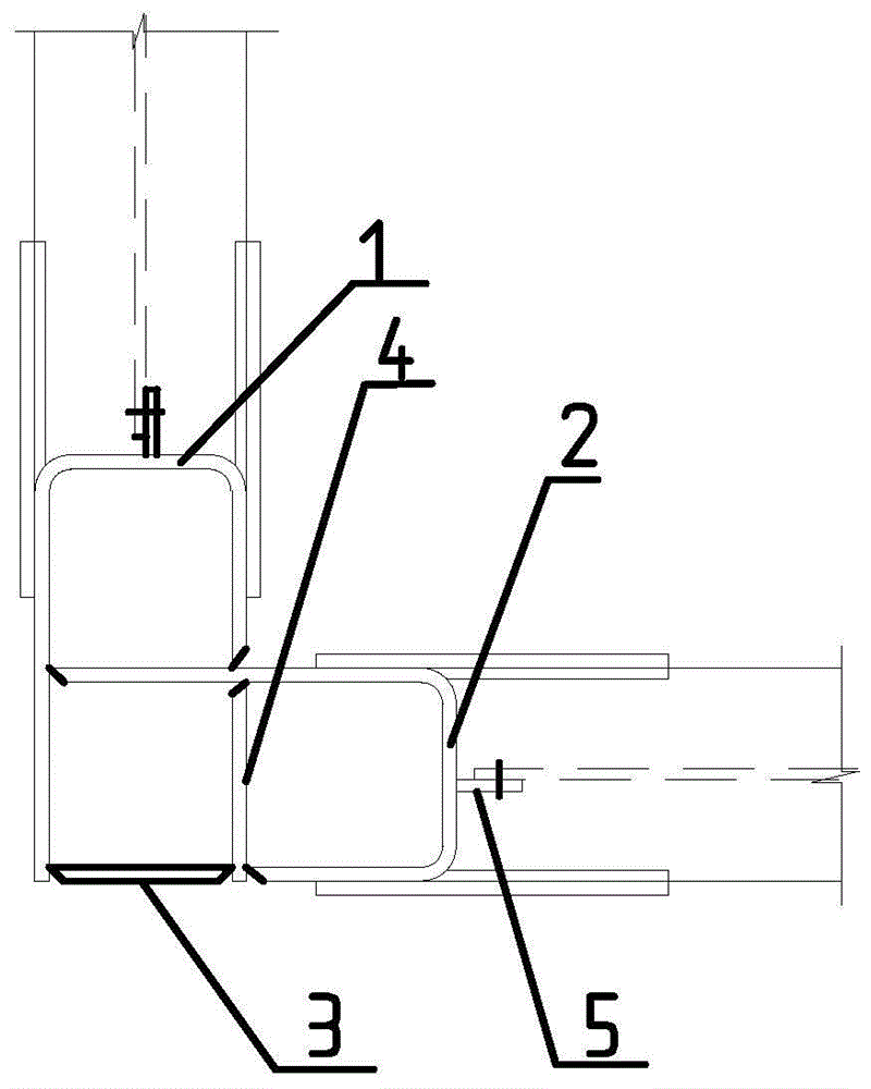 钢梁与异形钢管混凝土柱节点的制作方法