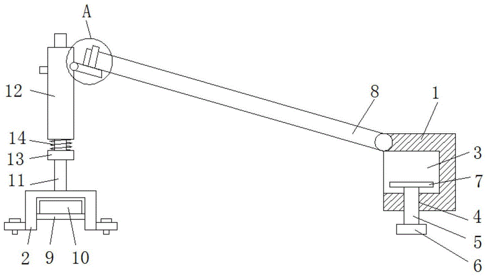 一种建筑屋顶用光伏组件安装架的制作方法