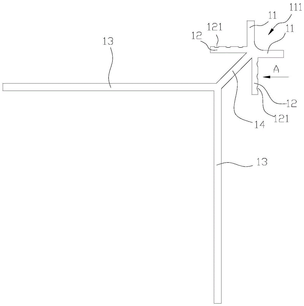 墙角连接件及装配式墙角的制作方法