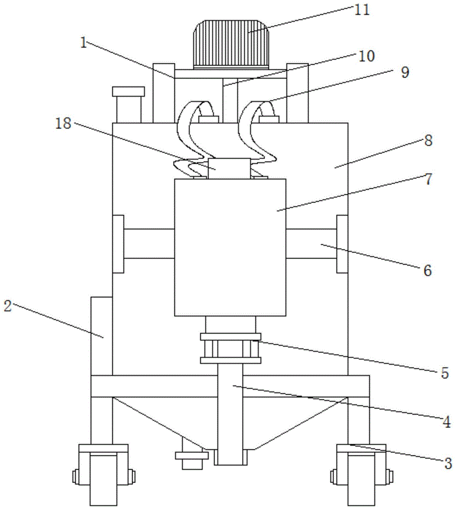 一种具有泡沫消除功能的烷基化用碱洗罐的制作方法