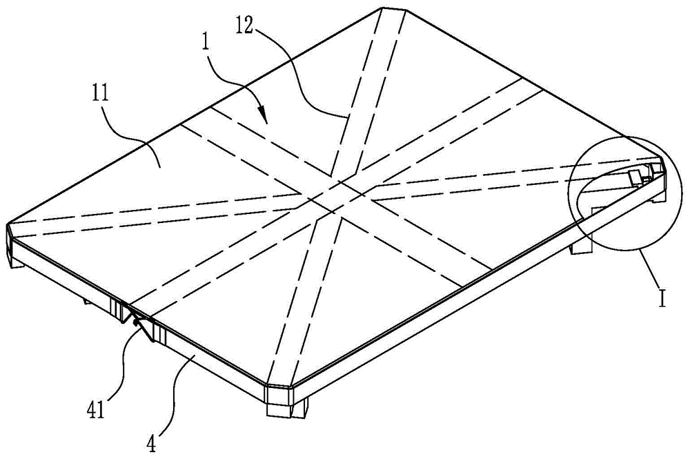 折叠式托盘的制作方法