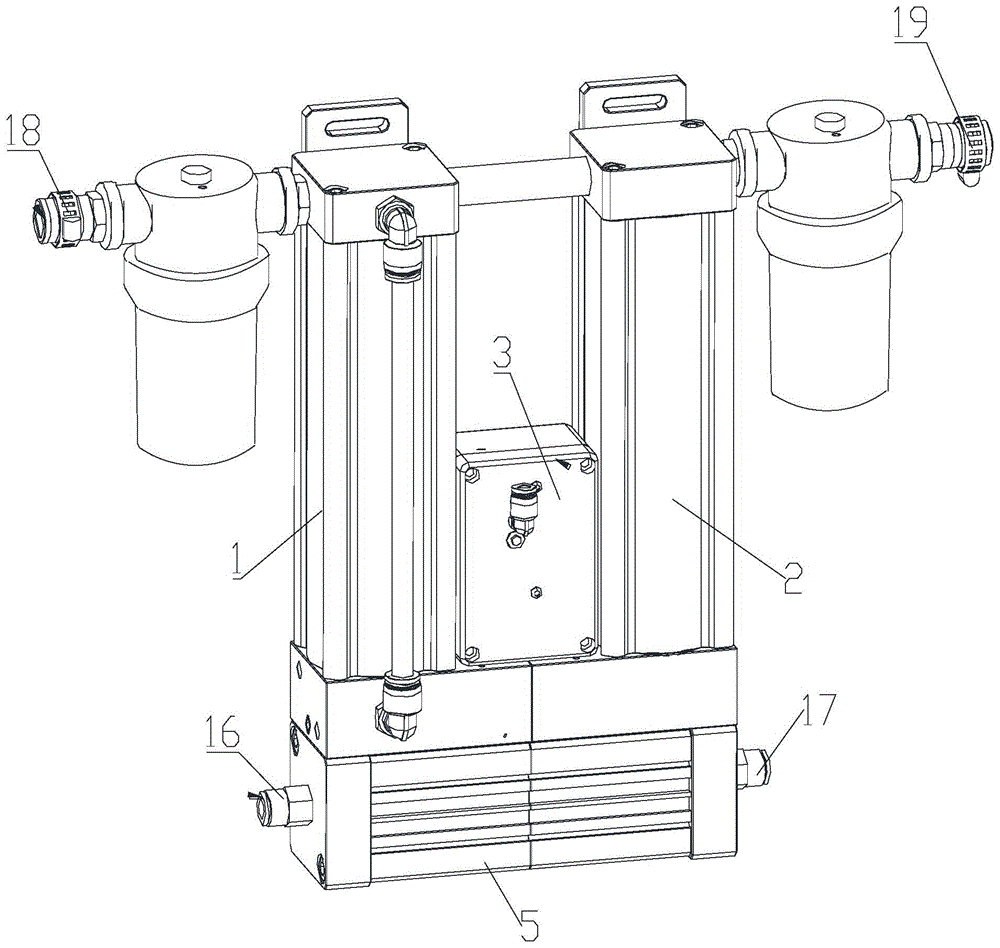 真空系统过滤排液器的制作方法