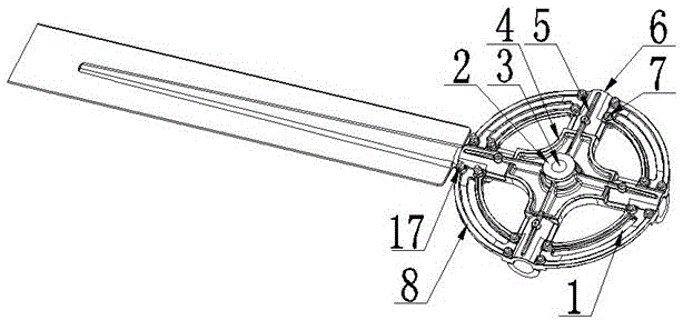 冷却塔扇叶固定轮毂的制作方法