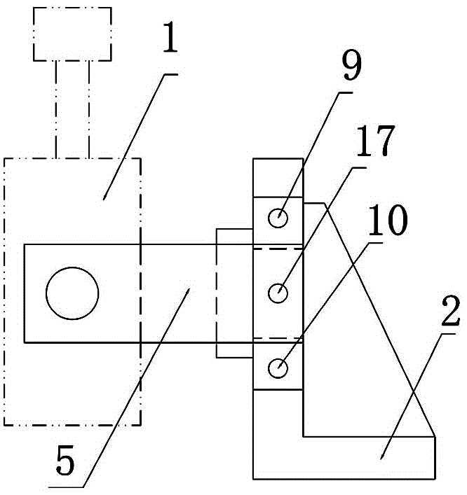 油缸固定用连接机构的制作方法