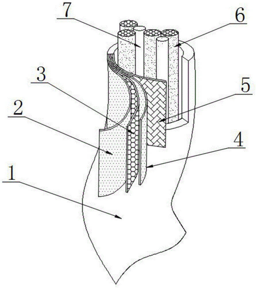 一种具有双层护套结构抗压性能优的金属光缆的制作方法