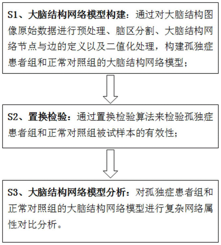 一种针对青少年孤独症的大脑结构网络模型分析方法与流程