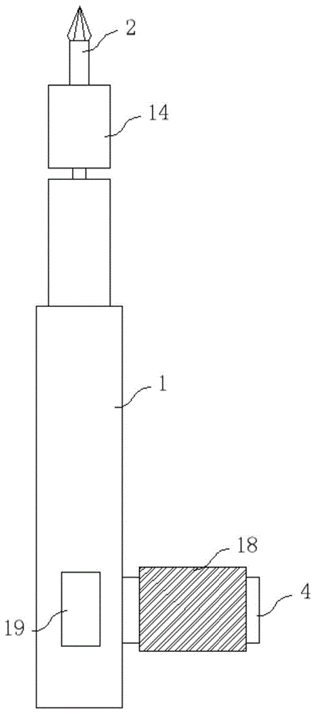 一种机械维修用操作杆的制作方法