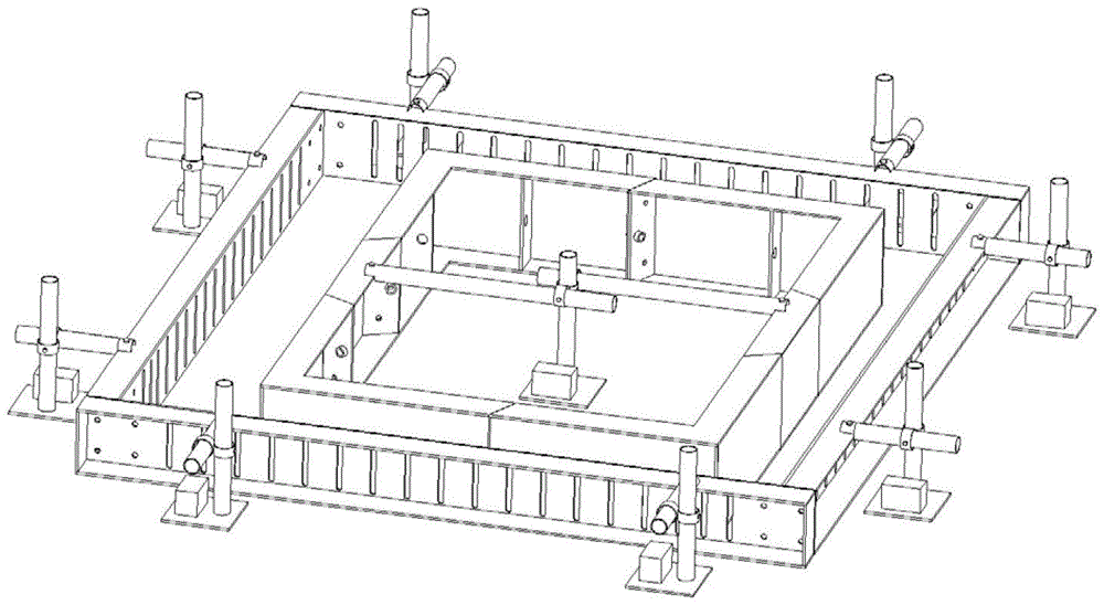 装配式建筑铝合金模具抗浮防变形吸盘机构及模具的制作方法