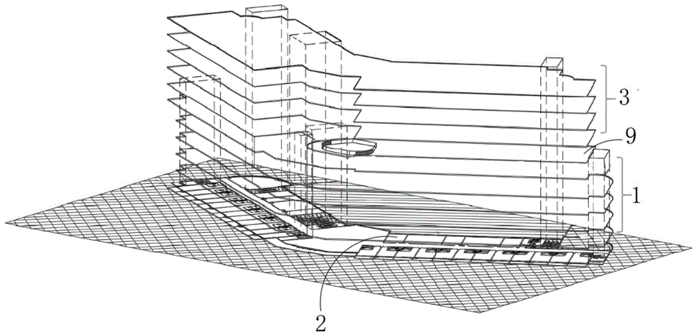 综合型建筑的制作方法