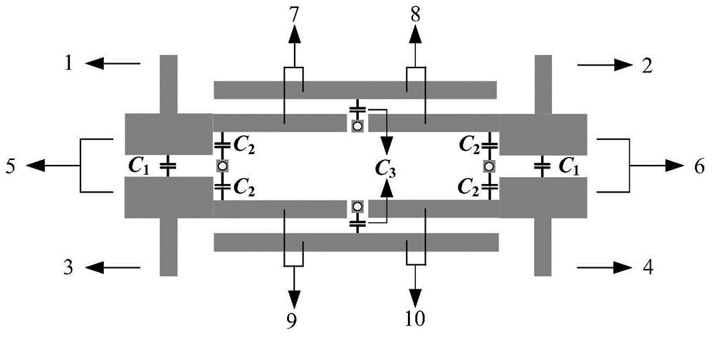 一种平衡式双通带微带滤波器的制作方法