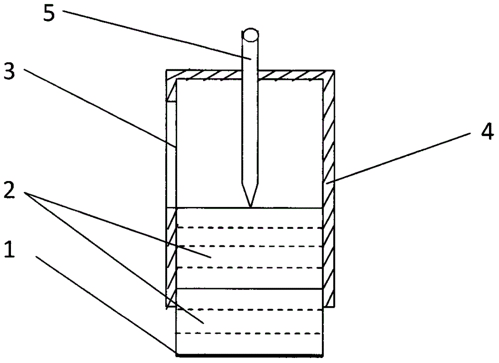 一种铝电解槽预焙炭块的连续阳极装置的制作方法
