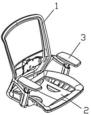 一种办公椅的制作方法