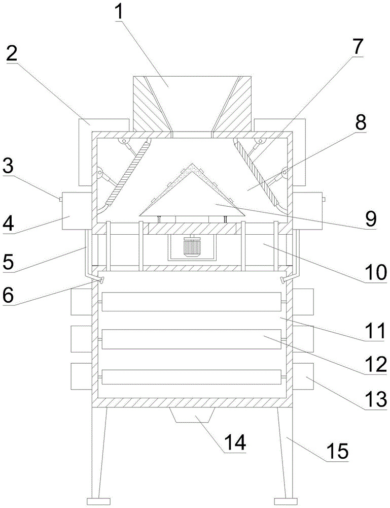 一种用于可回收建筑垃圾的粉碎装置的制作方法