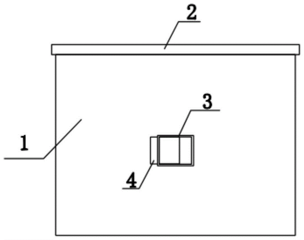 一种可换标签的内置限位槽的瓦楞纸箱的制作方法
