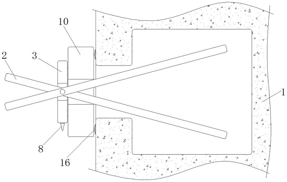 一种可测量多种角度阶梯孔孔径的建筑用测量卡钳的制作方法