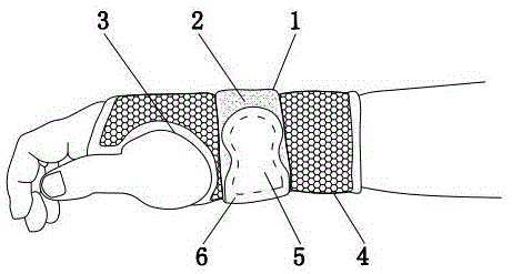 一种手腕的支撑结构的制作方法