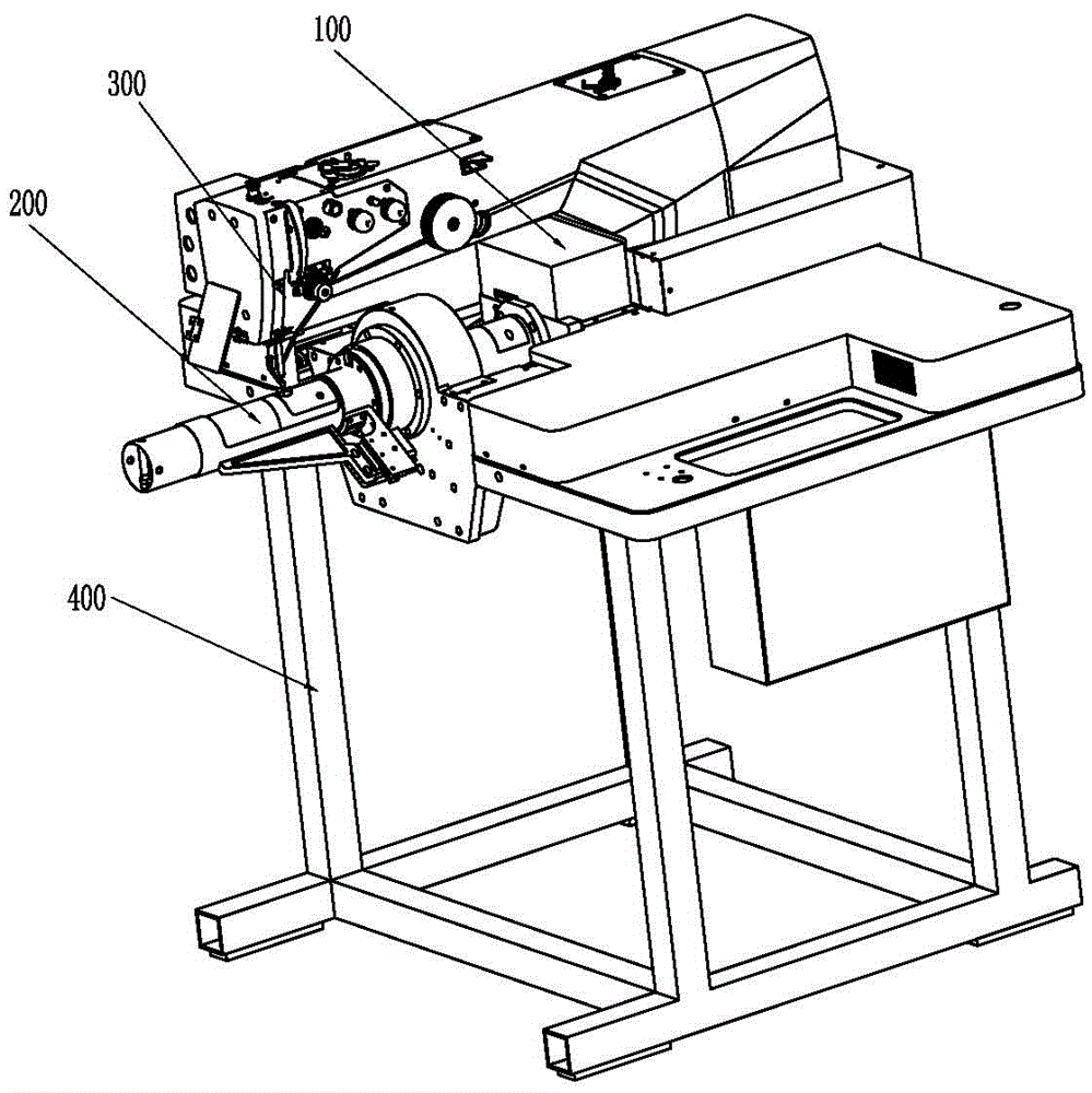 小直径圆筒缝纫机的制作方法