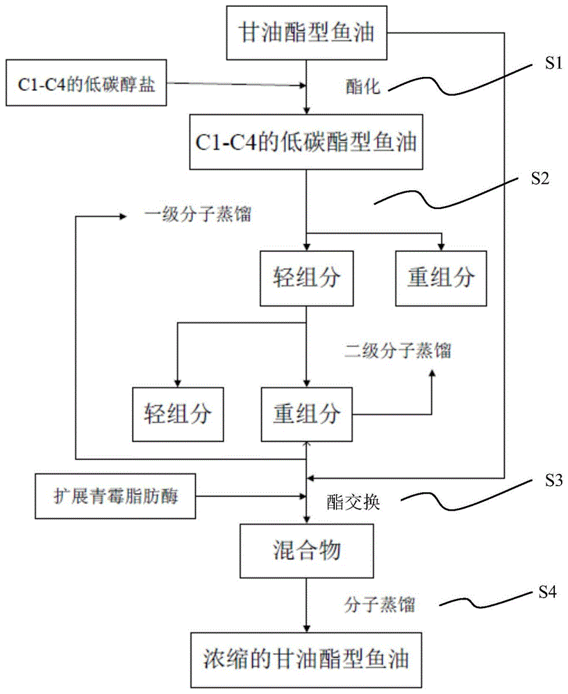 甘油酯型鱼油的制备方法浓缩型甘油酯型鱼油和鱼油制品与流程