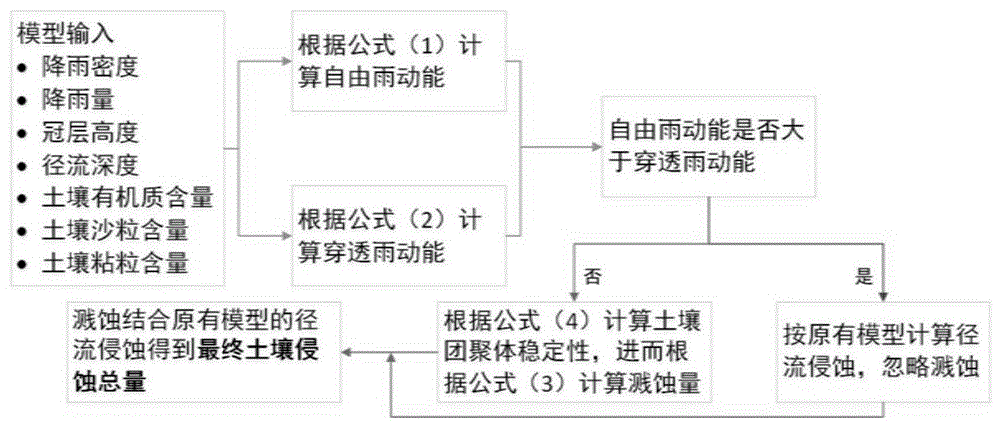 一种用于高冠层林木下土壤侵蚀模拟方法与流程