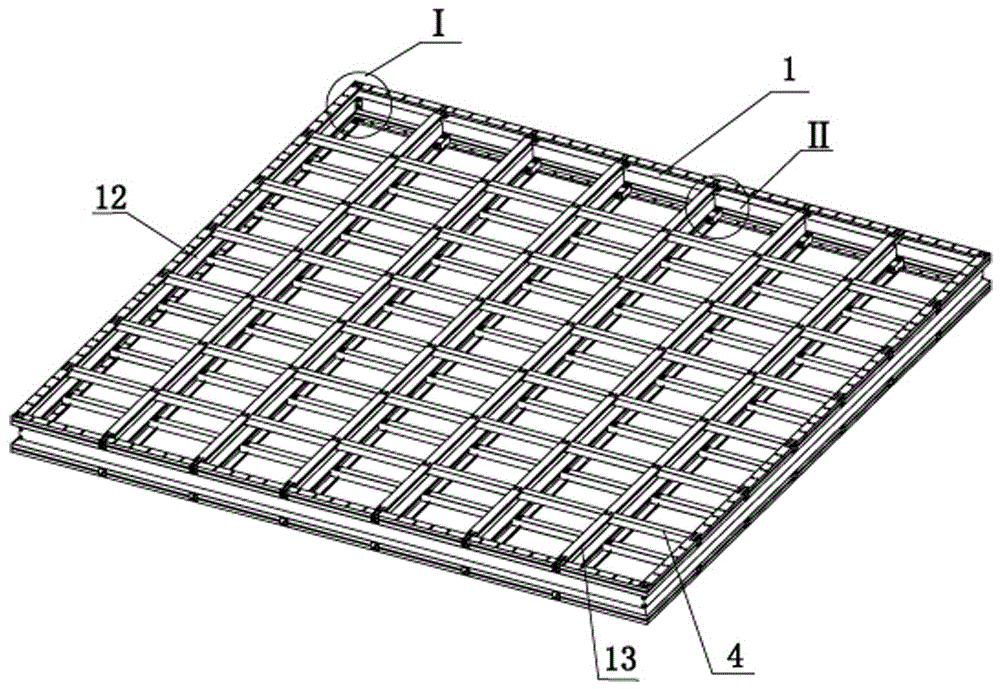 轻钢结构装配建筑的楼板结构的制作方法