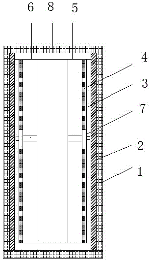 一种高层住宅建筑电气竖井结构的制作方法