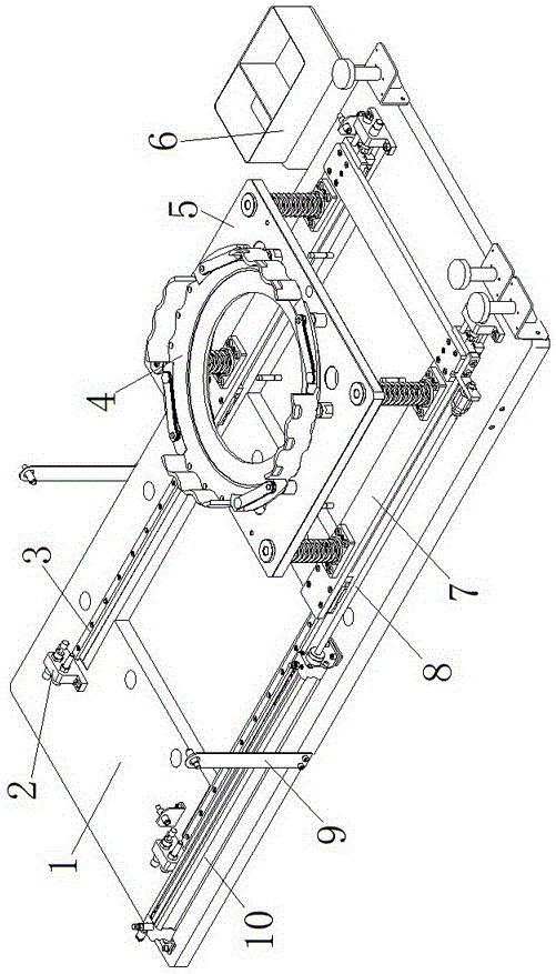 液压机铆接移动平台的制作方法