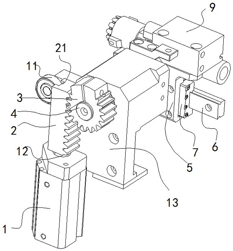 换向器抓取机构的制作方法