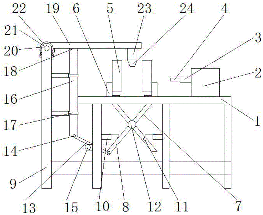 一种钻孔倒角攻丝一体机的制作方法