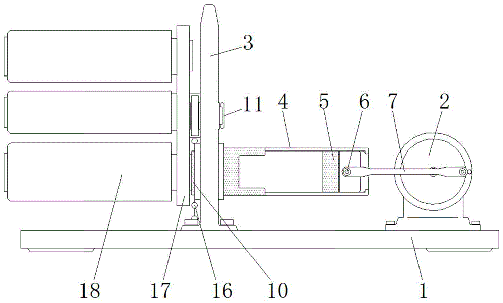 一种便于更换排气管的教学用发动机模型的制作方法