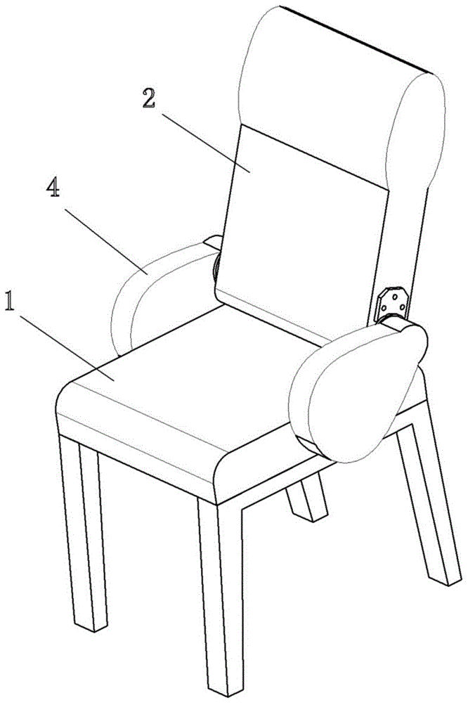一种可换向就坐的座椅的制作方法
