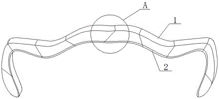 一种拼接式ABS塑料沙发外框架结构的制作方法