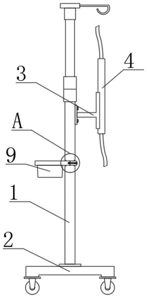 输液支架的制作方法