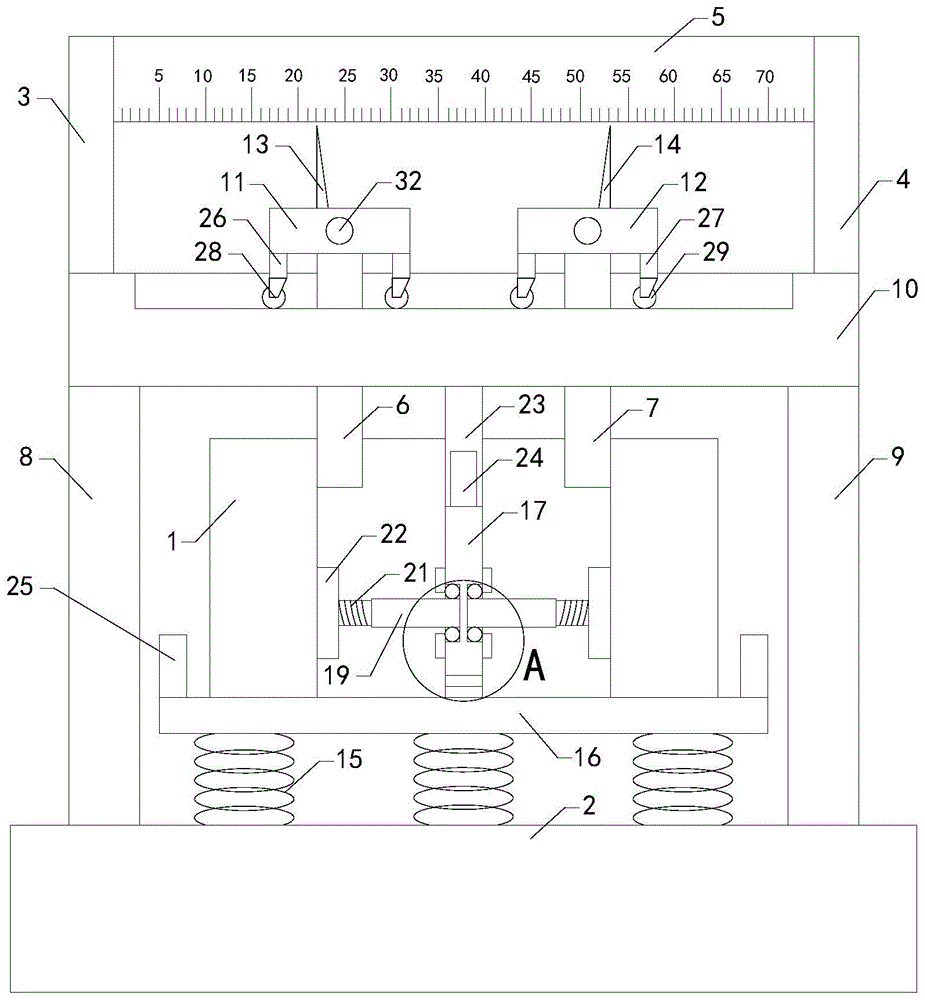 一种汽车仪表板孔位校准检具的制作方法