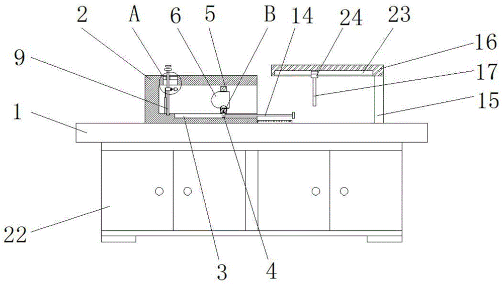 一种光学内窥镜的检修工作台的制作方法