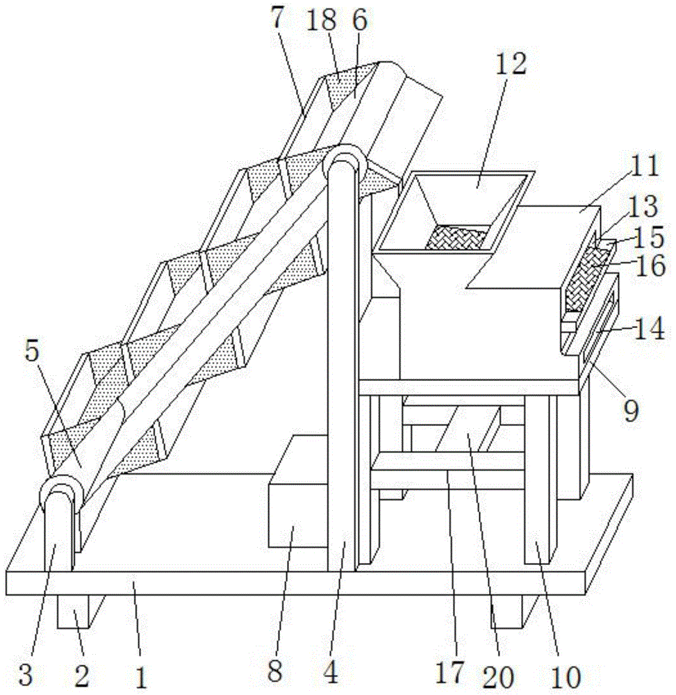 一种家具板材生产用送料装置的制作方法