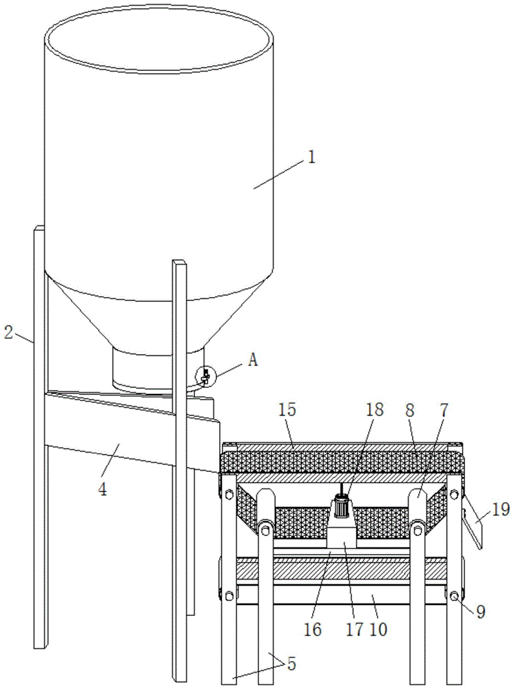 一种建筑用全自动连续性筛砂装置的制作方法