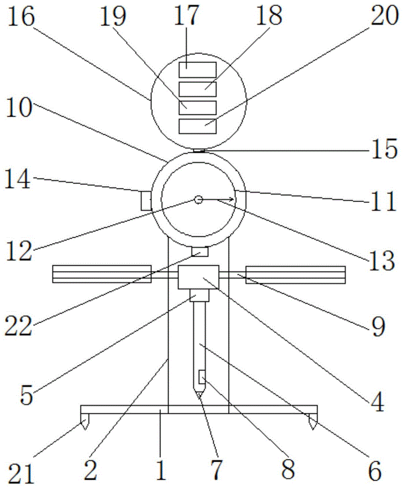 一种农业用土壤硬度测量仪器的制作方法