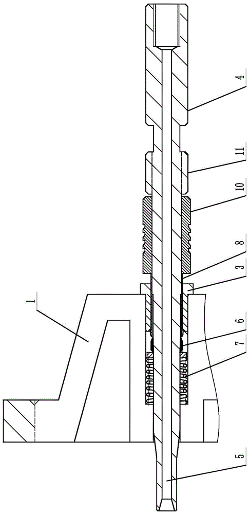 放疗用管路连接器的制作方法