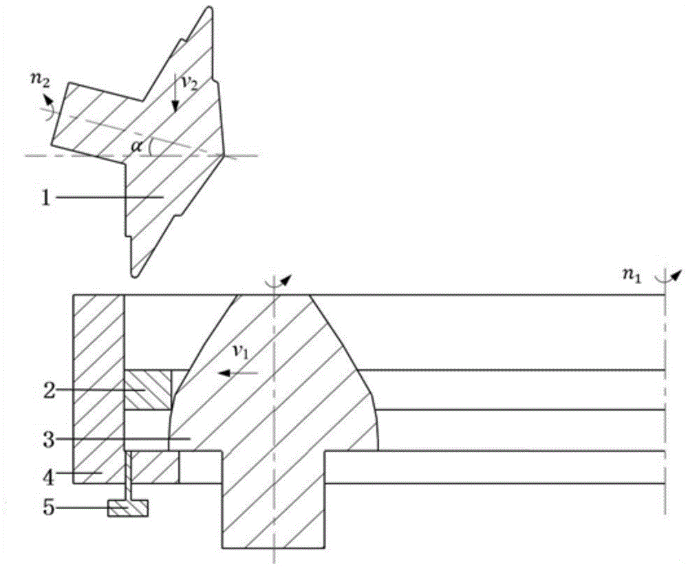 大型薄壁叉形环件约束径轴向轧制成形方法与流程