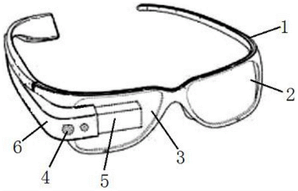 一种警用智能眼镜的制作方法