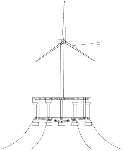 深海漂浮式渔牧-风电组合平台系统的制作方法