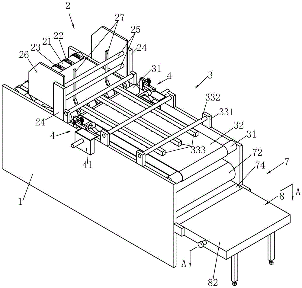 一种异形箱糊箱机的上胶装置的制作方法