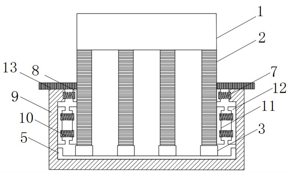 一种建筑用抗震支座的制作方法