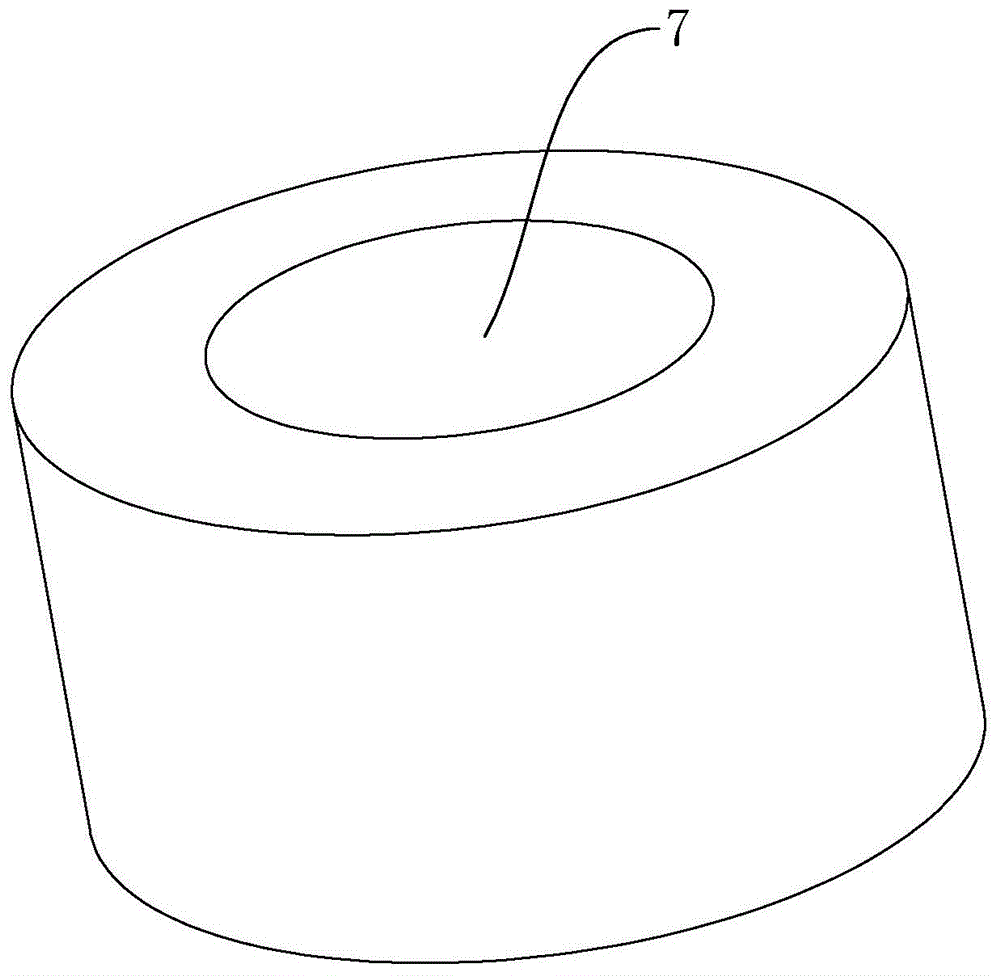 一种吸头轮套打孔研磨用打孔机的制作方法